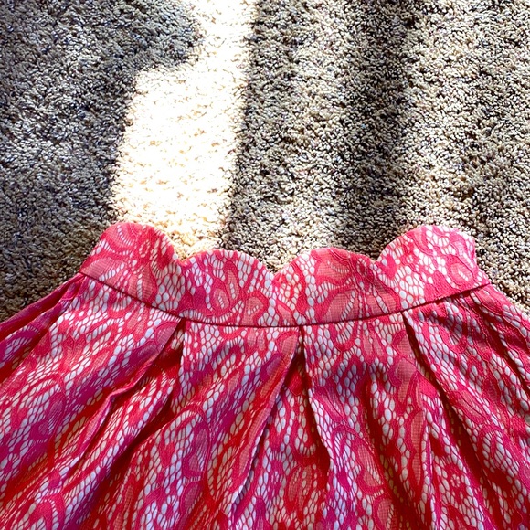 Boutique High waisted skirt, Size S, salmon colored - Picture 3 of 6